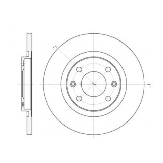 Тормозной диск REMSA 6536.00 - Інтернет-магазин спільних покупок ToGether