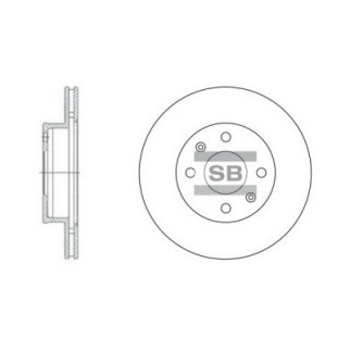 Тормозной диск HI-Q SD2010 - Топ Продаж! - Інтернет-магазин спільних покупок ToGether