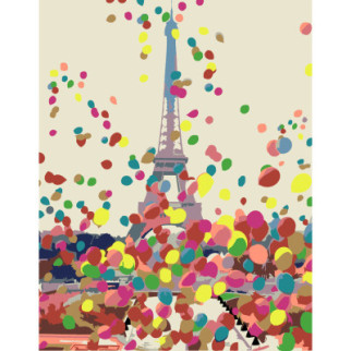 Картина по номерам Rosa Start Яркий Париж (4823098506287) - Топ Продаж! - Інтернет-магазин спільних покупок ToGether