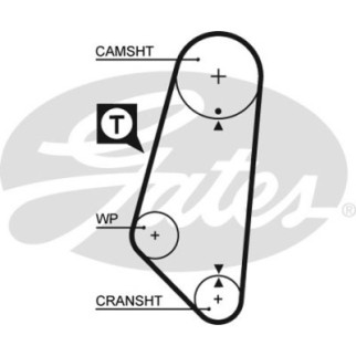 Ремень ГРМ Gates 5400 - Топ Продаж! - Інтернет-магазин спільних покупок ToGether