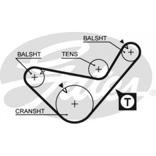 Ремень ГРМ Gates 5436XS - Топ Продаж! - Інтернет-магазин спільних покупок ToGether