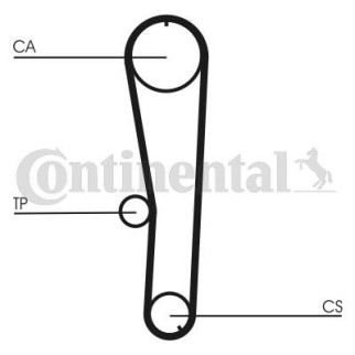 Ремень ГРМ CONTITECH CT1072 - Топ Продаж! - Інтернет-магазин спільних покупок ToGether