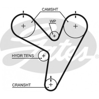Ремень ГРМ Gates 5674XS - Топ Продаж! - Інтернет-магазин спільних покупок ToGether