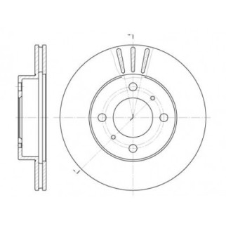 Тормозной диск REMSA 6557.10 - Інтернет-магазин спільних покупок ToGether