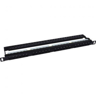 Патч-панель 19" 24xRJ-45 STP cat.5e, 0.5U, with cable organizer Molex (KD-PP41-STP-C5e-24P-0.5U) - Топ Продаж! - Інтернет-магазин спільних покупок ToGether