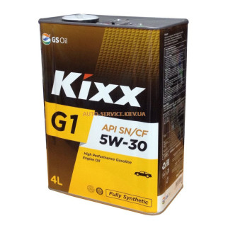 Масло моторное KIXX синтетика G1 5W30 4л - Топ Продаж! - Інтернет-магазин спільних покупок ToGether