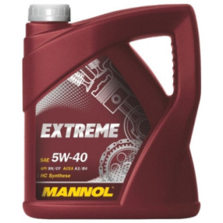 Масло моторное MANNOL Extreme синтетика 5w40 4L SN/CF - Топ Продаж! - Інтернет-магазин спільних покупок ToGether