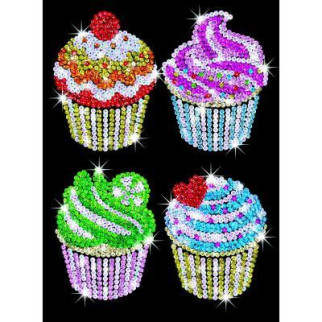 Набор для творчества Sequin Art BLUE Cupcakes (SA1130) - Топ Продаж! - Інтернет-магазин спільних покупок ToGether