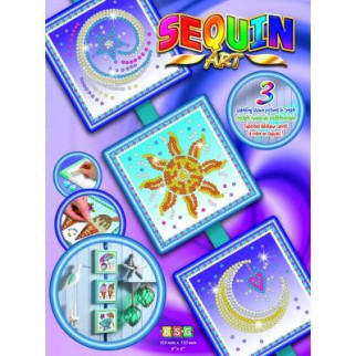 Набор для творчества Sequin Art SEASONS Cosmic ,Sun,Moon and Stars (SA1511) - Топ Продаж! - Інтернет-магазин спільних покупок ToGether