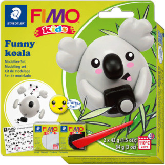 Набор для творчества Fimo Kids Коала 2 цвета х 42 г (4007817078716) - Топ Продаж! - Інтернет-магазин спільних покупок ToGether