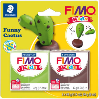 Набор для творчества Fimo Kids Кактус 2 цвета х 42 г (4007817057292) - Топ Продаж! - Інтернет-магазин спільних покупок ToGether