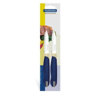 Набор ножей Tramontina Multicolor для овощей 2шт 76 мм Blue (23511/213) - Топ Продаж! - Інтернет-магазин спільних покупок ToGether