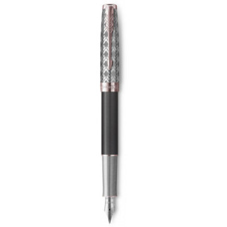 Ручка перьевая Parker SONNET 17 Metal Grey Lacquer PGT  FP18 F (68 211) - Топ Продаж! - Інтернет-магазин спільних покупок ToGether