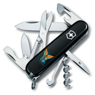 Нож Victorinox Climber Ukraine Black "Янгол ЗСУ" (1.3703.3_T1061u) - Топ Продаж! - Інтернет-магазин спільних покупок ToGether