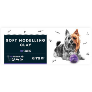 Пластилин Kite Dogs восковой 18 цветов, 360 г (K22-085) - Топ Продаж! - Інтернет-магазин спільних покупок ToGether