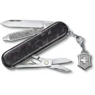 Нож Victorinox Classic SD Brilliant Carbon + брелок-лого (0.6221.90) - Топ Продаж! - Інтернет-магазин спільних покупок ToGether