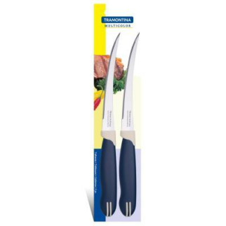 Набор ножей Tramontina Multicolor для томатов 2шт 127 мм Blue (23512/215) - Топ Продаж! - Інтернет-магазин спільних покупок ToGether