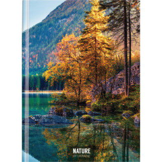 Блокнот Optima Nature of Ukraine: озеро А4, твердая обкл. 96 листов, клетка (O20378-11) - Інтернет-магазин спільних покупок ToGether