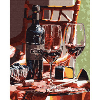 Картина по номерам Santi Аромат вина 40х50 см (954765) - Топ Продаж! - Інтернет-магазин спільних покупок ToGether