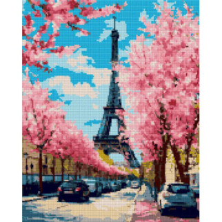 Картина по номерам Santi Париж весной 40*50 см алмазная мозаика (954818) - Топ Продаж! - Інтернет-магазин спільних покупок ToGether