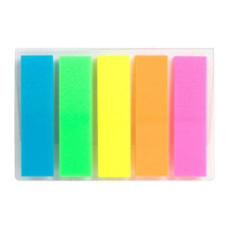 Стикер-закладка Axent Plastic bookmarks 5х12х45mm, 125шт (D2450-01) - Топ Продаж! - Інтернет-магазин спільних покупок ToGether