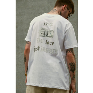 Оверсайз футболка з принтом Without dollar white - Інтернет-магазин спільних покупок ToGether