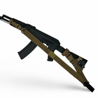 Ремінь збройовий двоточковий койот - Інтернет-магазин спільних покупок ToGether