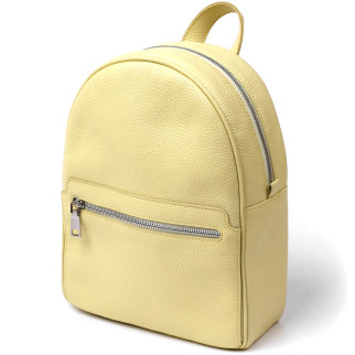 Оригінальний жіночий рюкзак з натуральної шкіри Shvigel 16307 Жовтий - Інтернет-магазин спільних покупок ToGether