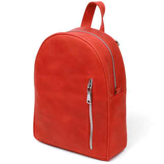 Шкіряний вінтажний жіночий рюкзак Shvigel 16327 Червоний - Інтернет-магазин спільних покупок ToGether
