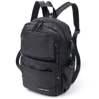Міський чоловічий текстильний рюкзак Vintage 20574 Чорний - Інтернет-магазин спільних покупок ToGether