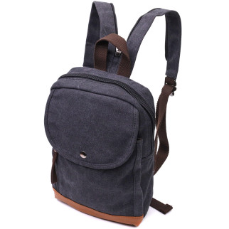 Рюкзак для чоловіків із щільного текстилю Vintage 22182 Чорний - Інтернет-магазин спільних покупок ToGether