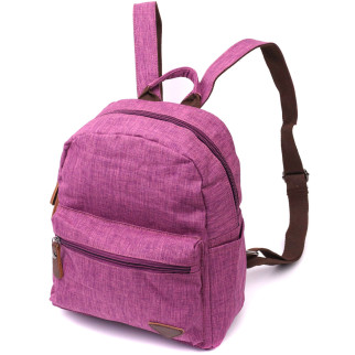 Барвистий жіночий рюкзак з текстилю Vintage 22243 Фіолетовий - Інтернет-магазин спільних покупок ToGether