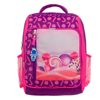 Рюкзак шкільний Bagland Школяр 8 л. фіолетовий 409 (0012870) - Інтернет-магазин спільних покупок ToGether