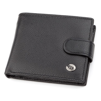Чоловічий гаманець ST Leather 18311 (ST103) Чорний - Інтернет-магазин спільних покупок ToGether