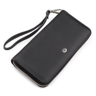 Чоловічий гаманець ST Leather 18422 (ST45) натуральна шкіра Чорний - Інтернет-магазин спільних покупок ToGether
