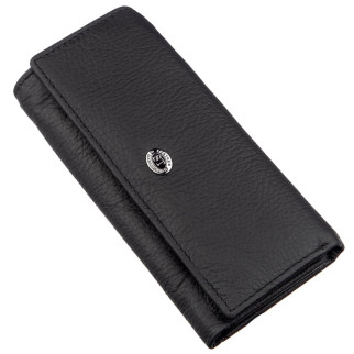 Чоловіча ключниця-гаманець ST Leather 18839 Чорний - Інтернет-магазин спільних покупок ToGether