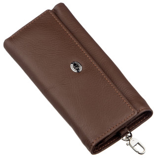 Чоловік універсалний гаманець з ключницею ST Leather 18840 Коричневий - Інтернет-магазин спільних покупок ToGether