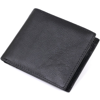 Шкіряний чоловічий гаманець Vintage 20475 Чорний - Інтернет-магазин спільних покупок ToGether