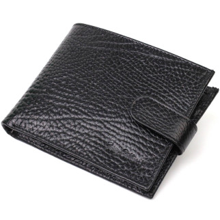 Стильний чоловічий гаманець горизонтального формату з натуральної шкіри Tony Bellucci 22015 Чорний - Інтернет-магазин спільних покупок ToGether