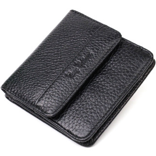Чоловічий компактний гаманець з натуральної шкіри Tony Bellucci 22040 Чорний - Інтернет-магазин спільних покупок ToGether
