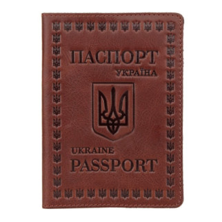 Надійна шкіряна обкладинка на паспорт SHVIGEL 16133 - Інтернет-магазин спільних покупок ToGether