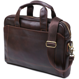 Чоловіча шкіряна сумка-портфель Vintage 20679 Коричневий - Інтернет-магазин спільних покупок ToGether