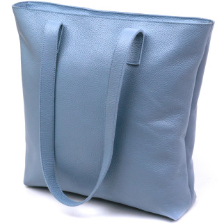 Сучасна жіноча сумка-шоппер Shvigel 16361 Блакитний - Інтернет-магазин спільних покупок ToGether