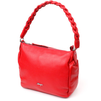 Приваблива сумка жіноча KARYA 20863 шкіряна Червоний - Інтернет-магазин спільних покупок ToGether