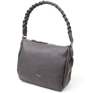 Незвичайна сумка жіноча KARYA 20864 шкіряна Сірий - Інтернет-магазин спільних покупок ToGether