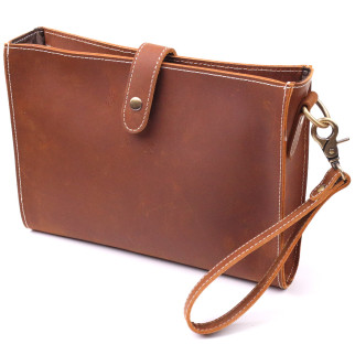 Вінтажна сумка жіноча з натуральної шкіри 21301 Vintage Коричнева - Інтернет-магазин спільних покупок ToGether