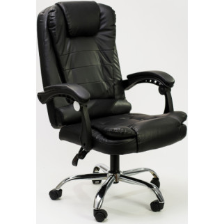 Офісне крісло Diego з масажем чорне - Інтернет-магазин спільних покупок ToGether