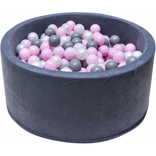 Сухий басейн із кульками 400шт Welox фіолетовий (Польща) - Інтернет-магазин спільних покупок ToGether