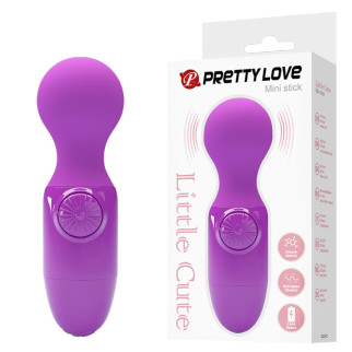 Вібромасажер PRETTY LOVE Mini stick Purple, Little Cute Vibration 18+ - Інтернет-магазин спільних покупок ToGether