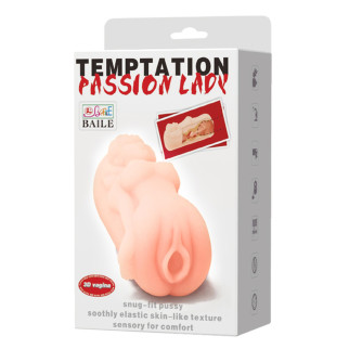 Мастурбатор вагiна BAILE- TEMPTATION PASSION LADY 3D 18+ - Інтернет-магазин спільних покупок ToGether